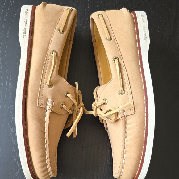 Sperry Gold Cup Women's Classic Tan Boat Shoes Size 7.5 - Picture 11 of 13